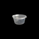 Hinged Sauce Cup 2oz | 100 Pieces