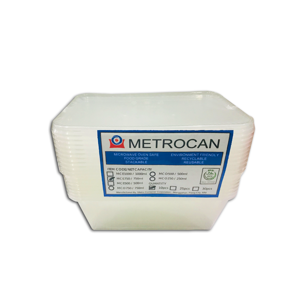 Metrocan Microwavable RE-750 10pcs