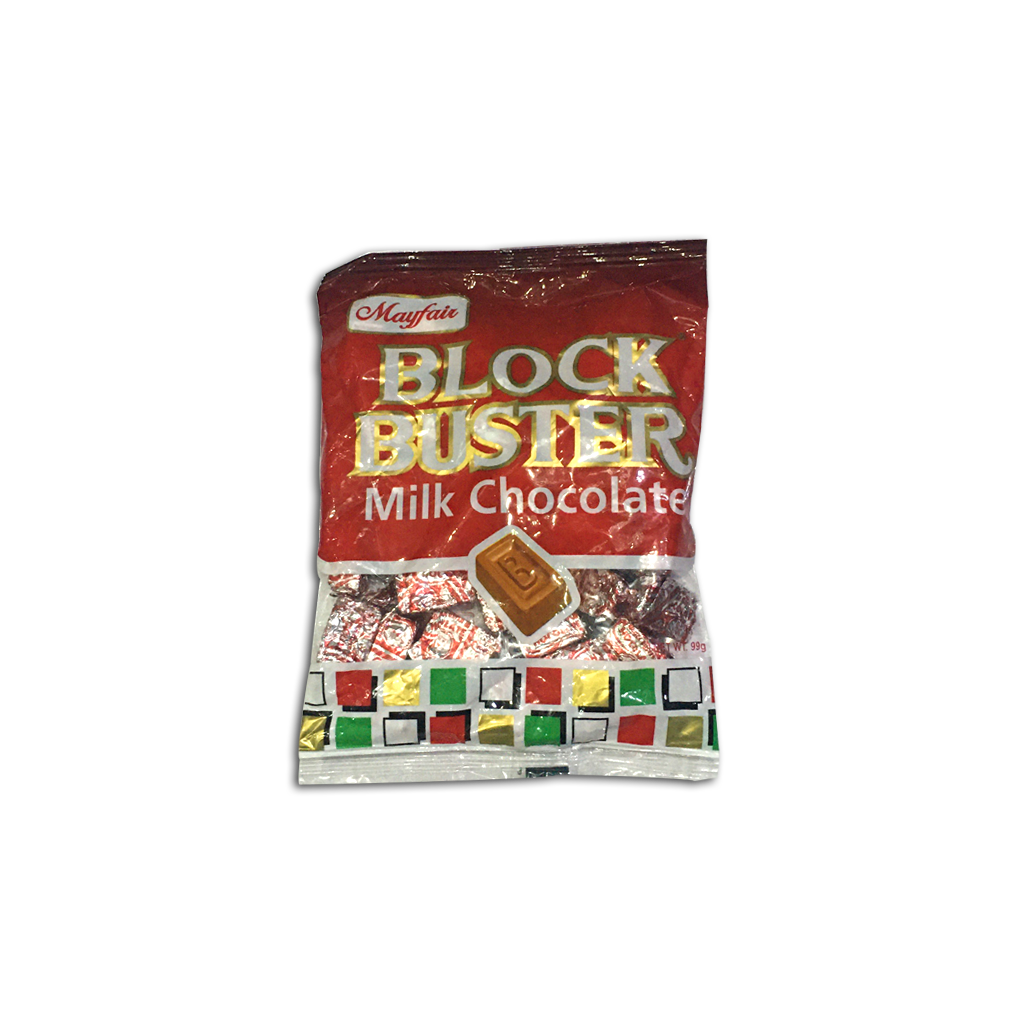 Mayfair Blockbuster Milk Chocolate 99g.