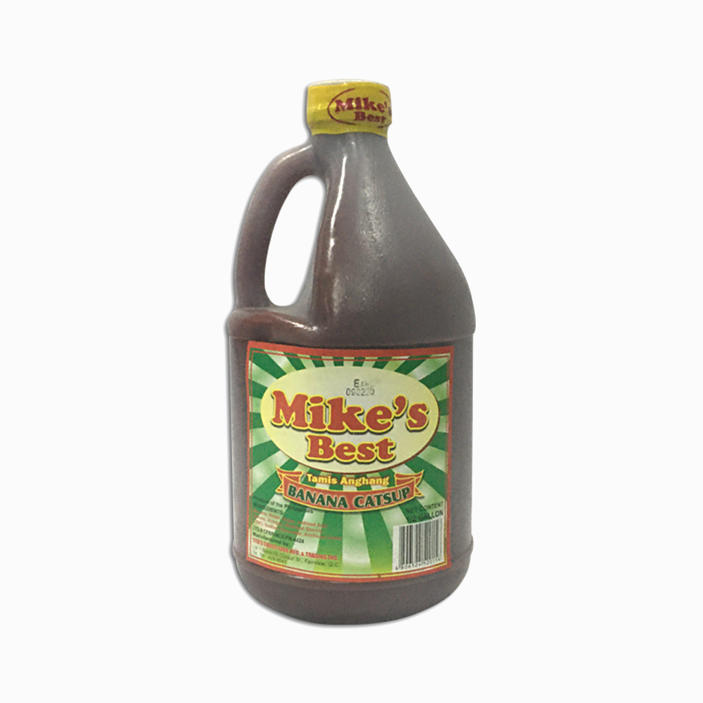 Mike's Best Banana Catsup Half Gal